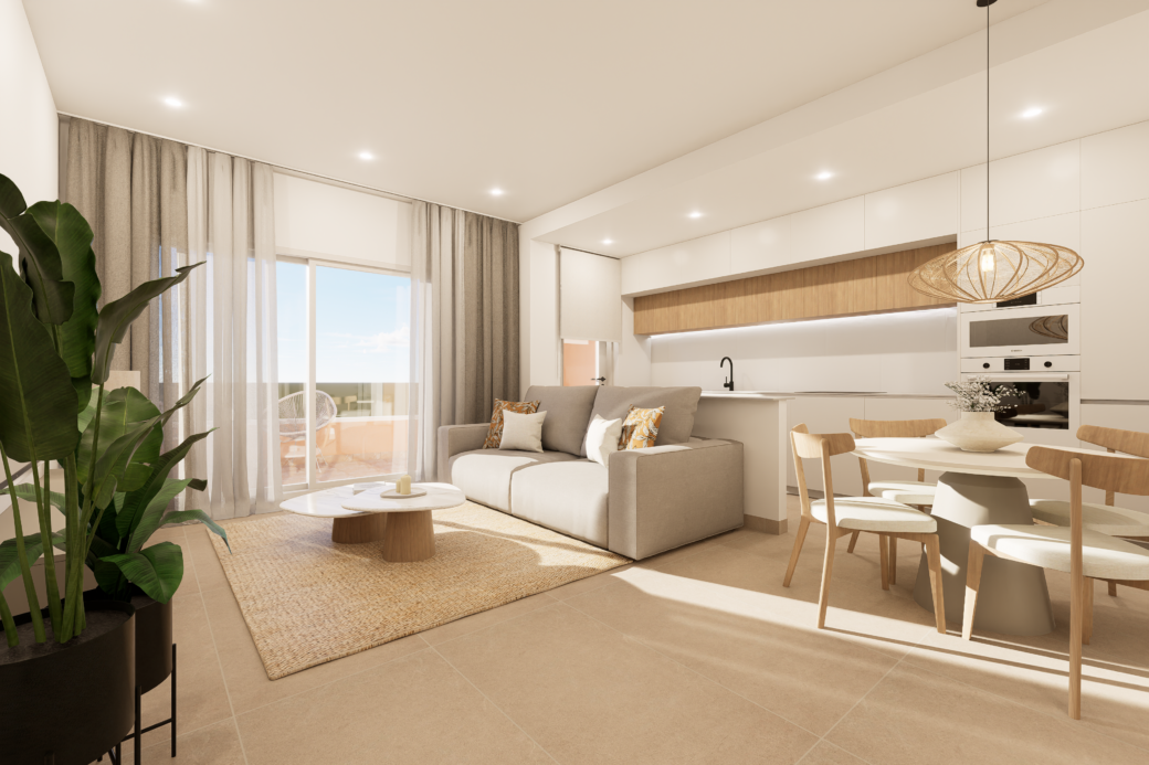 Salón Comedor Cocina